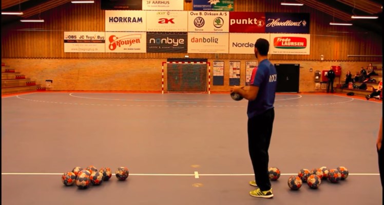 Håndbold Crossbar Challenge - Danmark vs Frankrig - Herre U20 landholdet